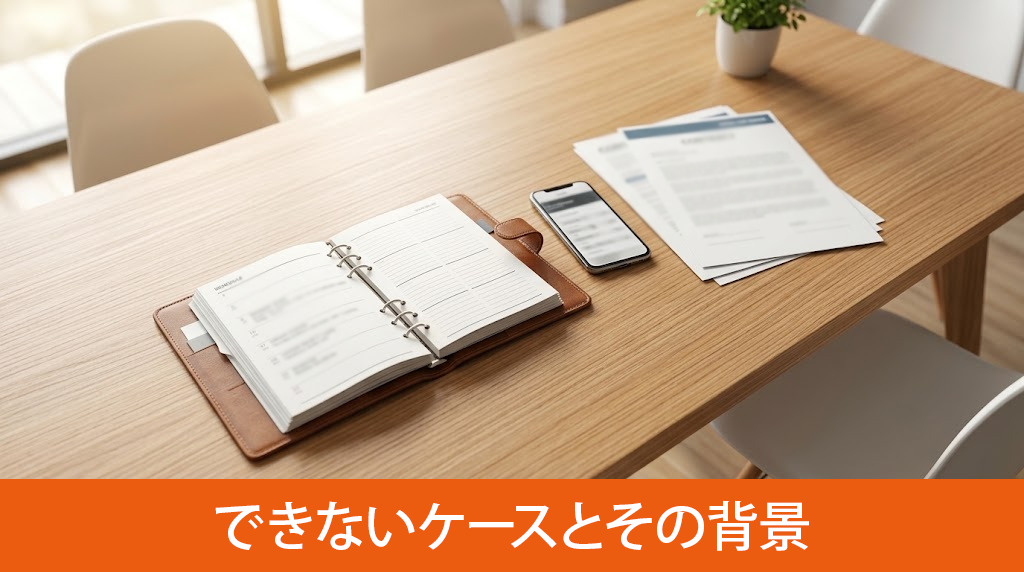 インスペクションができないケースとその背景