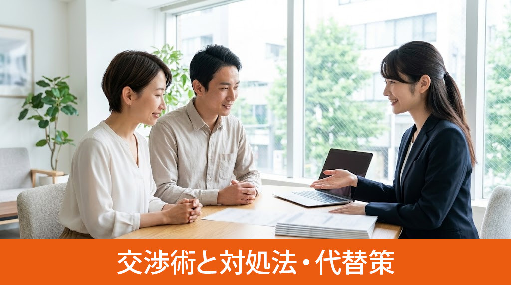 拒否された時の交渉術と対処法・代替策