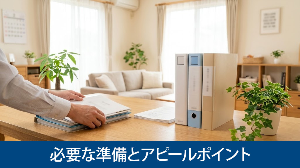訪問査定前に必要な準備とアピールポイント