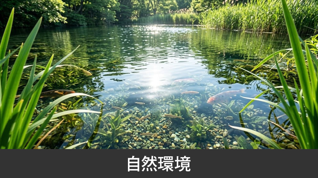 「浮島周辺水辺公園」の自然環境