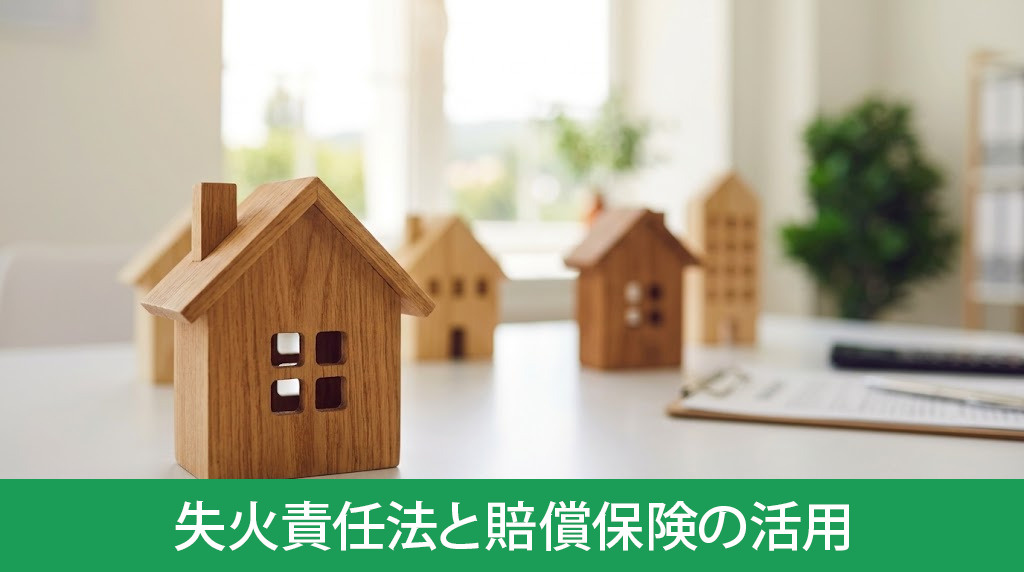 周囲への延焼を防ぐ失火責任法と賠償保険の活用