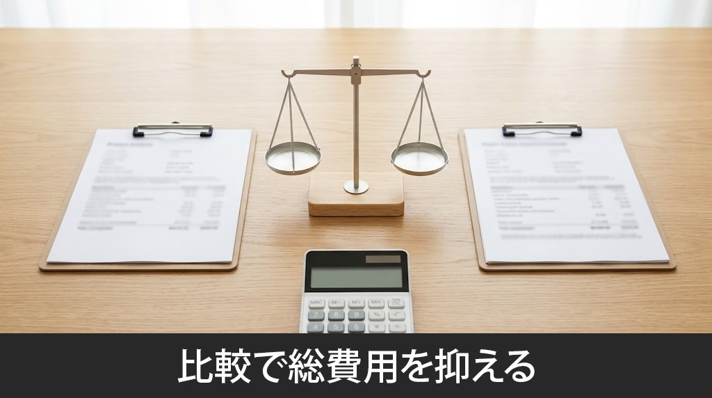 事務手数料と保証料の比較で総費用を抑える