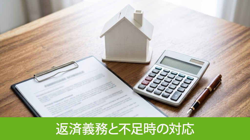 被災時の住宅ローン返済義務と不足時の対応
