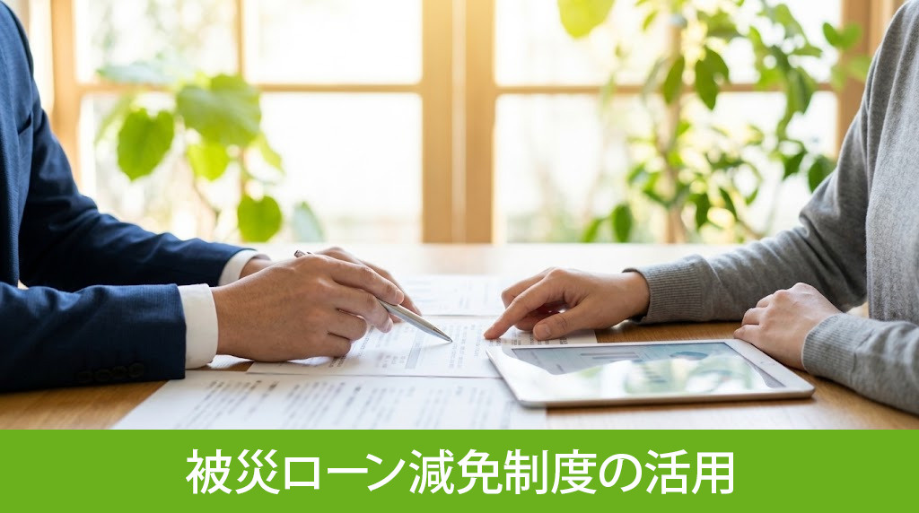 二重ローンを防ぐ被災ローン減免制度の活用