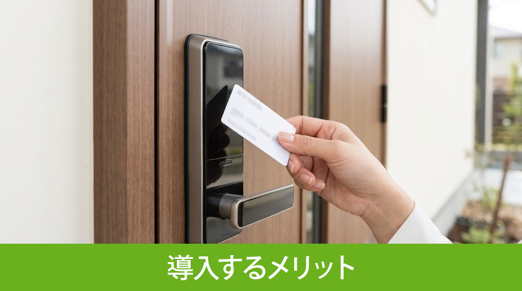 一戸建てにカードキーを導入するメリット