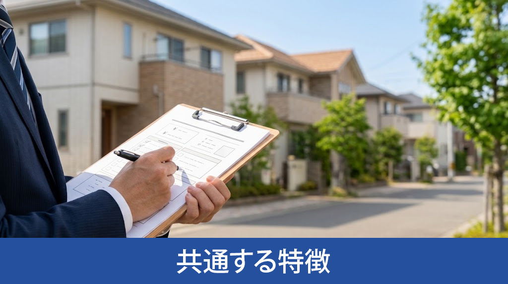 売れにくい家に共通する特徴