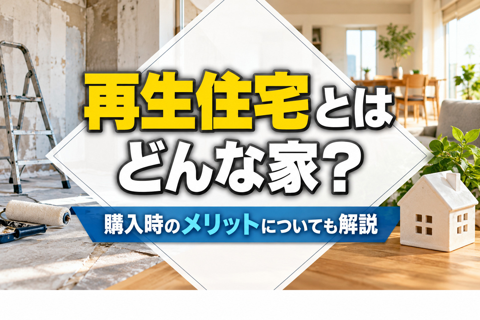 再生住宅とはどんな家?購入時のメリットについても解説