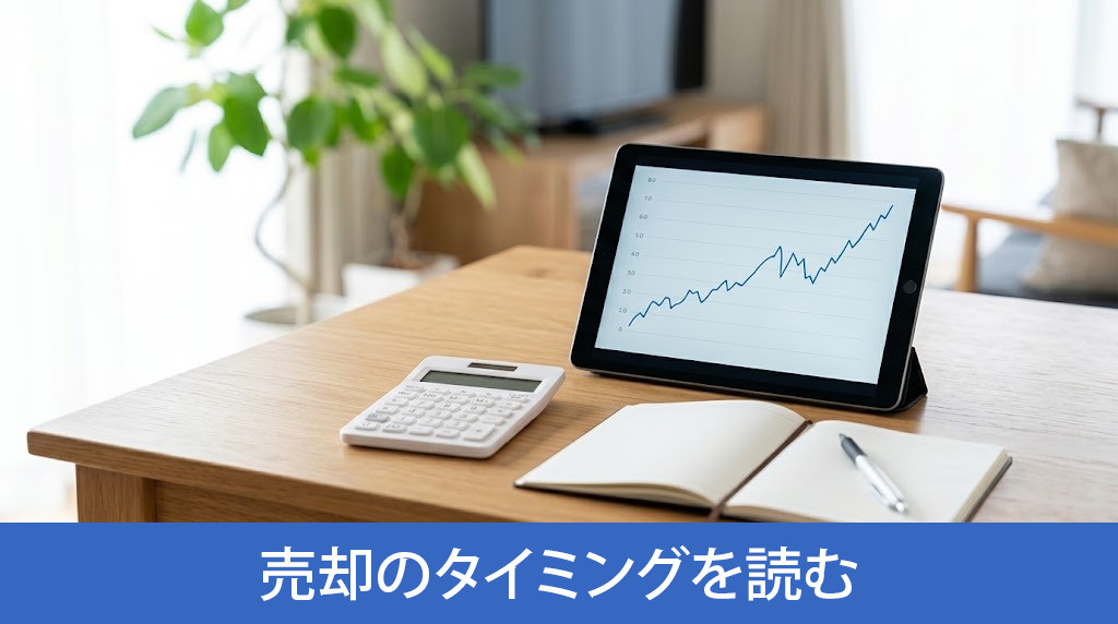 相場と金利から売却のタイミングを読む