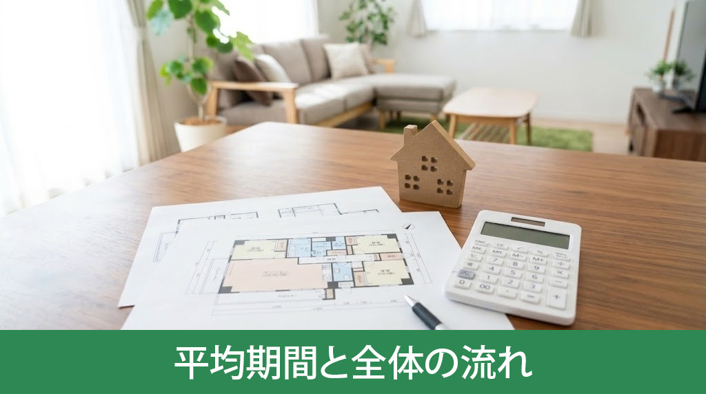 マンション売却にかかる平均期間と全体の流れ