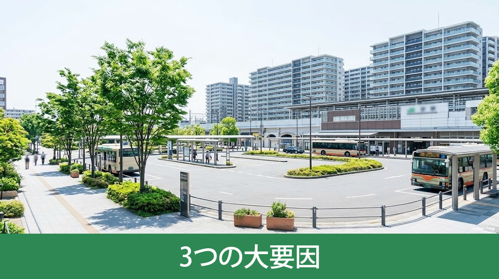 マンションの売却期間に影響する3つの大要因