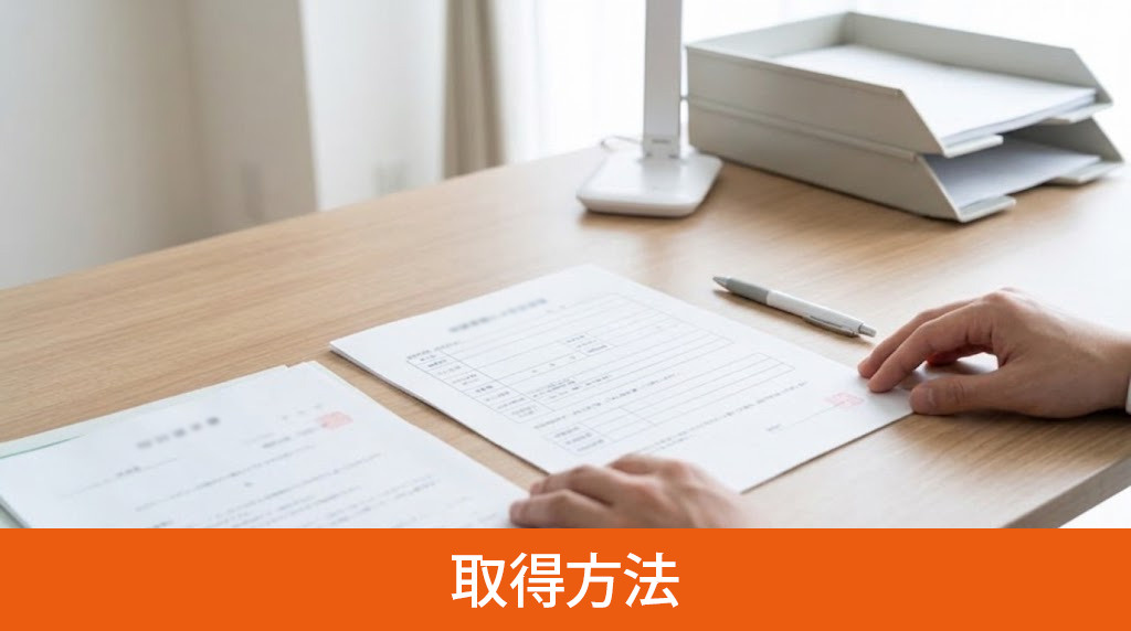 法定相続情報一覧図の取得方法
