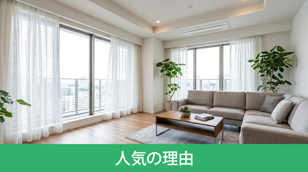 角部屋の資産価値を支える人気の理由