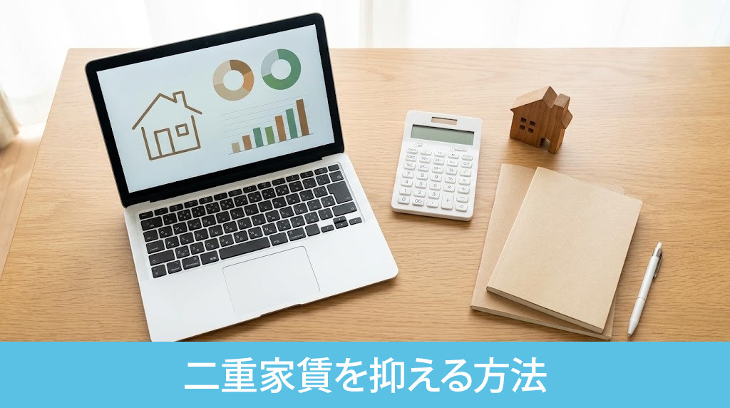 入居日と退去日が重なる二重家賃を抑える方法