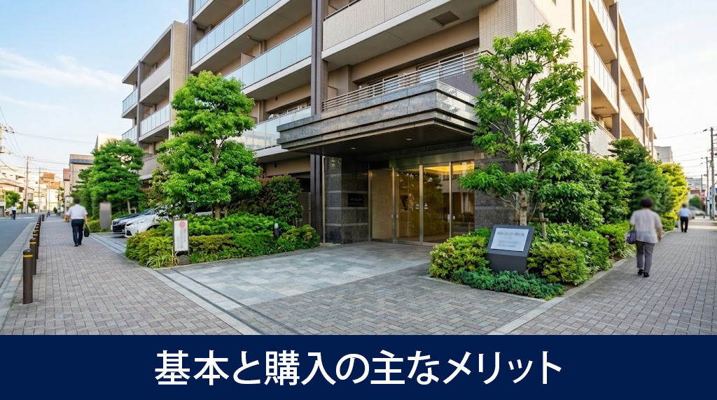 分譲マンションの基本と購入の主なメリット