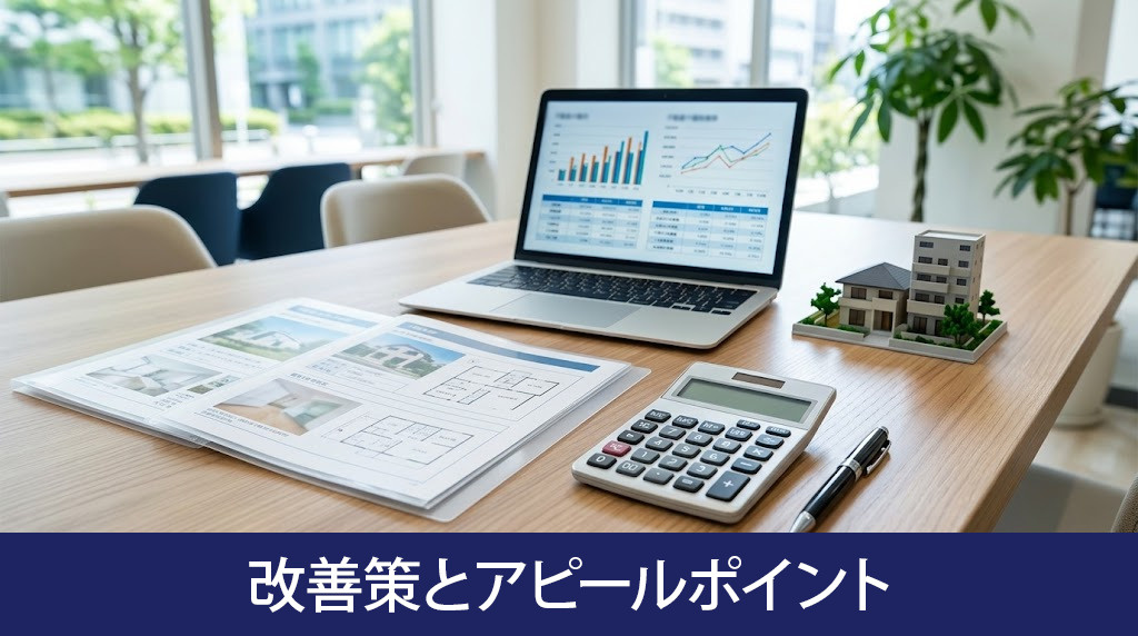 売却を成功に導く改善策とアピールポイント