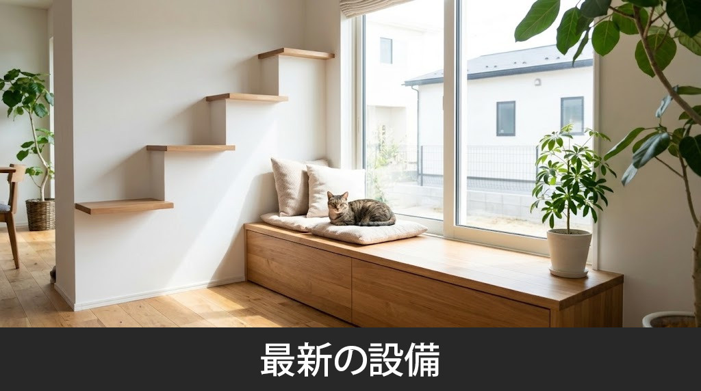 猫との共生のために導入したい最新の設備