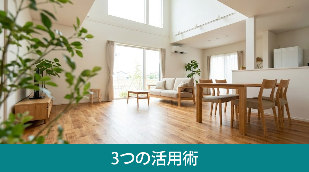 空き家に自ら「住む」ための3つの活用術