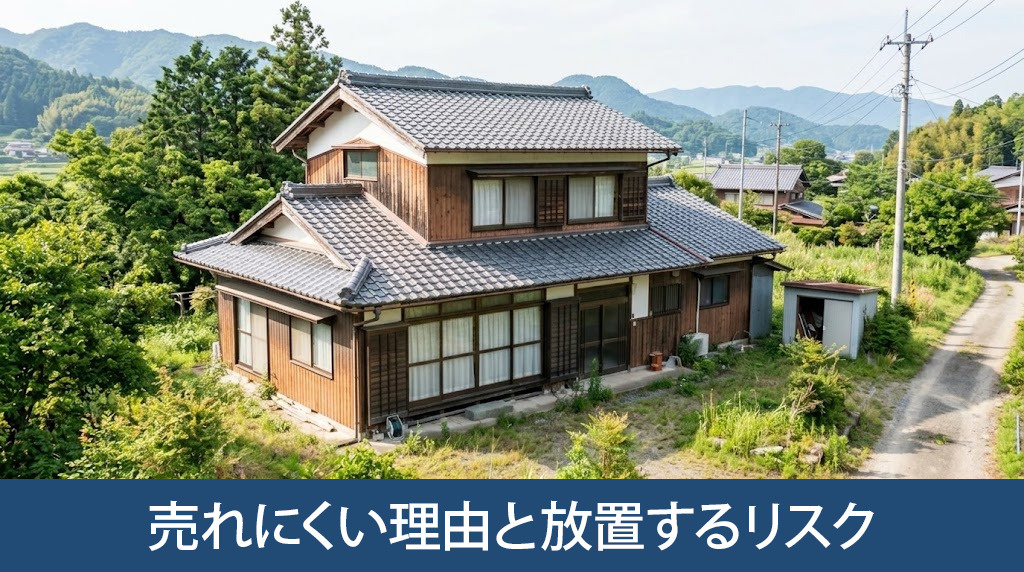 田舎の家が売れにくい理由と放置するリスク