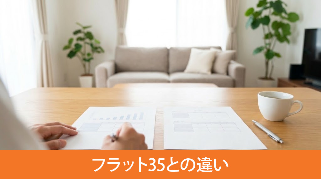 利用条件や借り入れ額から見るフラット35との違い