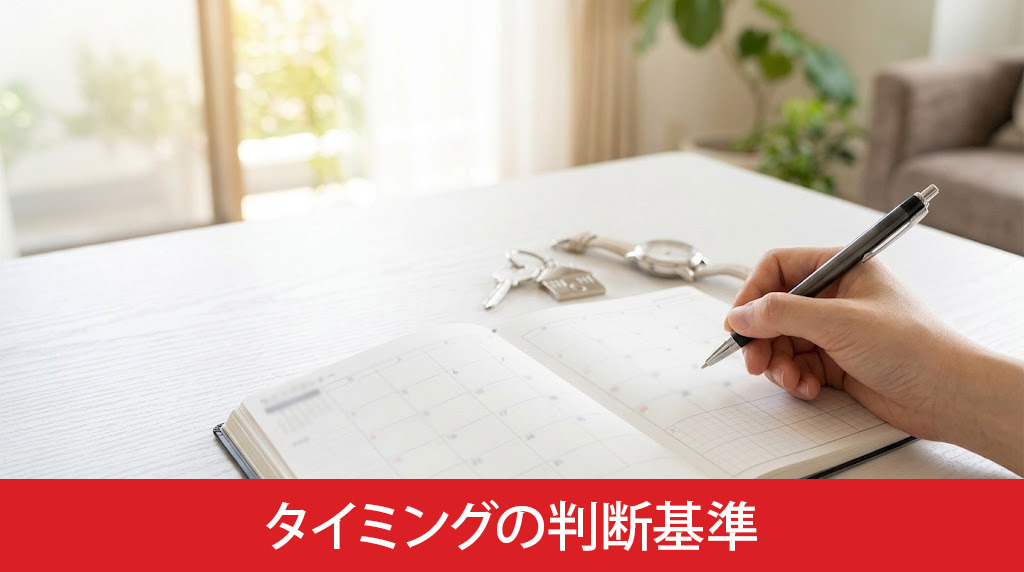 失敗しない家を買うタイミングの判断基準