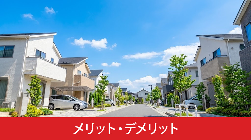 新興住宅地のメリット・デメリット