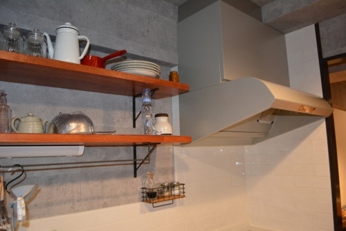 リノベーション済のキッチン