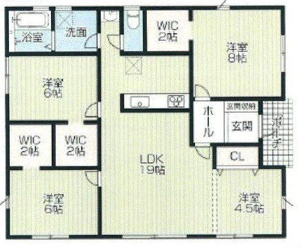 【間取り】 | 加古川市尾上町養田　中古戸建 | 4LDK＋WICです。