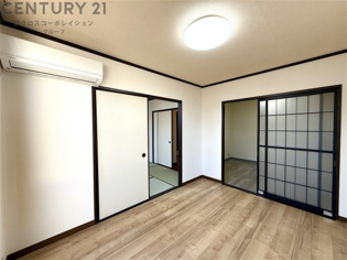 売布ガ丘ビューハイツの居間