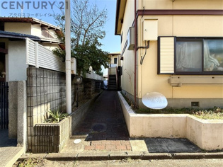 売布ガ丘ビューハイツのエントランス