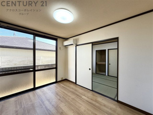 売布ガ丘ビューハイツの居間