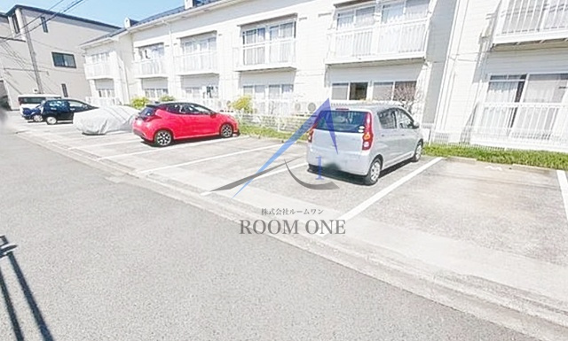 エステート三田の駐車場|駐車場です。