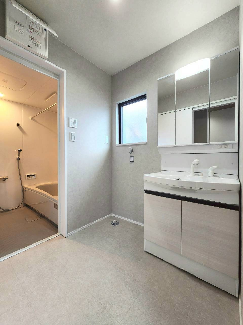 RESET HOUSE－リセットハウス小倉南区津田4丁目の洗面所|洗面脱衣室♪充分な広さです♪