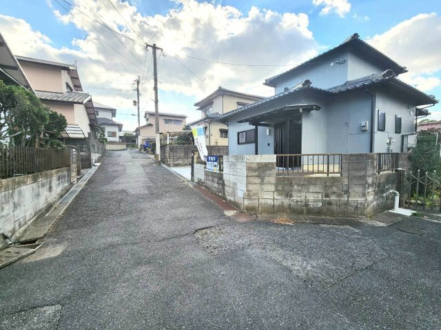 RESET HOUSE－リセットハウス小倉南区津田4丁目の前面道路含む現地写真|前面道路も広く交通量少ないです♪