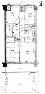 【間取り】 | ライオンズマンション習志野第三