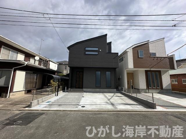 茅ヶ崎市緑が浜　新築戸建　全２棟の外観|現地外観