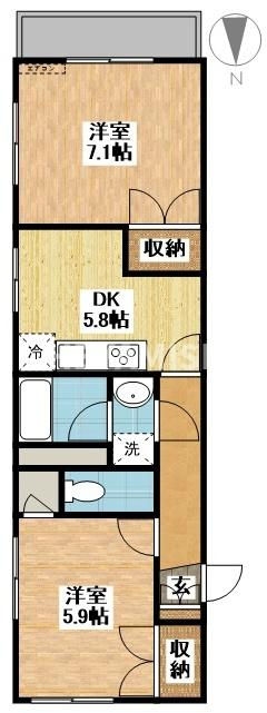 プラネット3の間取り