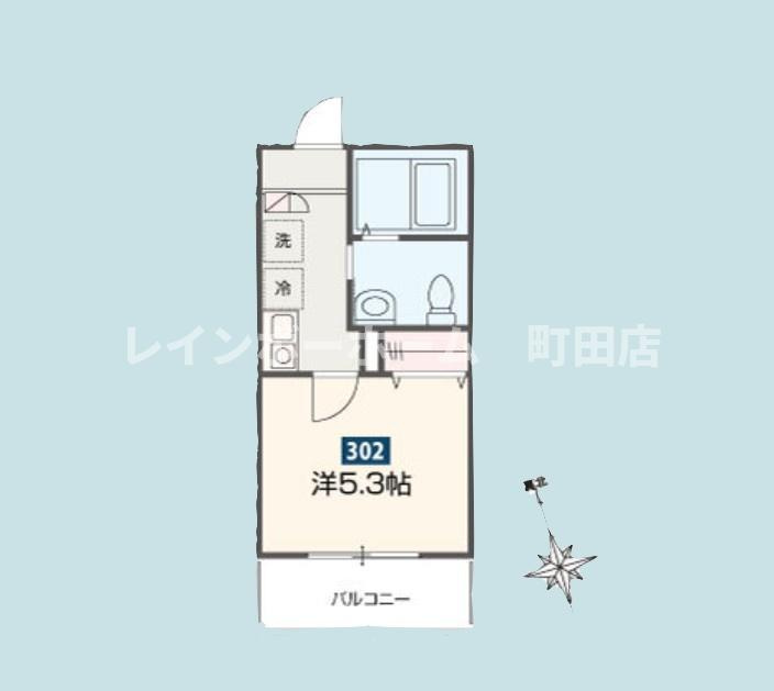 高座渋谷ヒルズ※初期費用分割あと払いサービス利用可能物件の間取り