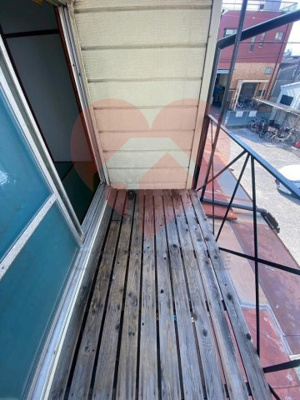 【バルコニー】 | 東大阪市玉串町東３丁目貸家