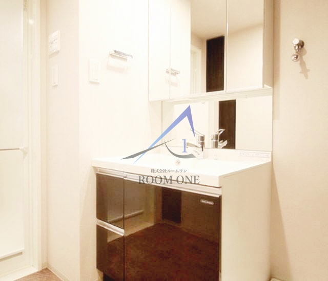 プレール・ドゥーク両国Ⅱの洗面所|洗面台です。