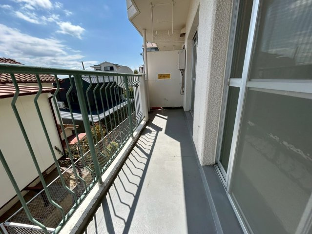 昭郷ツインハイツのバルコニー