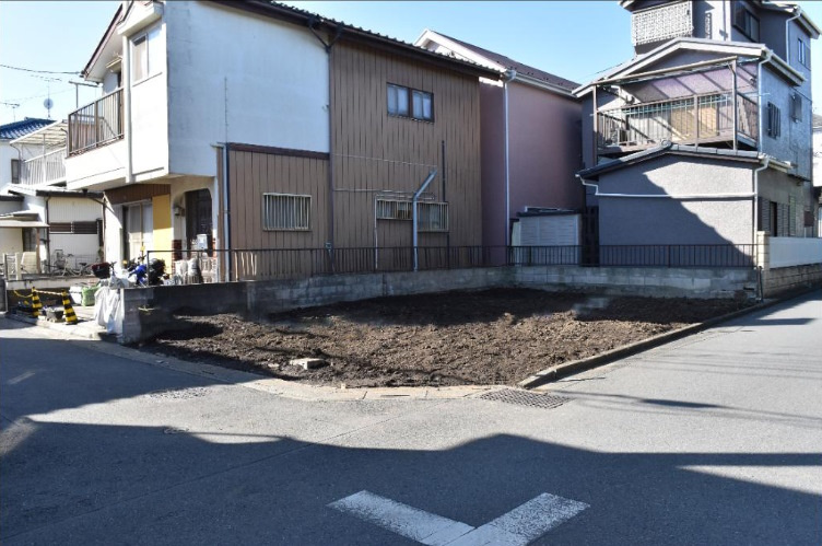 敷地面積23坪　売地　鶴ヶ島市鶴ヶ丘 ４期の外観|更地　日当たり良好♪整形地！