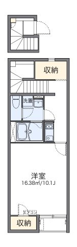 レオネクストカーサの間取り