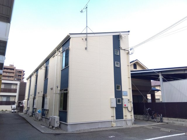 明石市天文町２丁目のアパートの外観