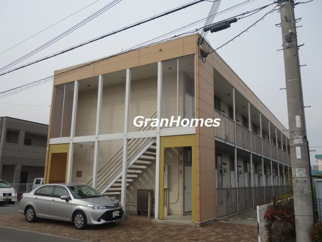 明石市大久保町西脇のアパートの外観