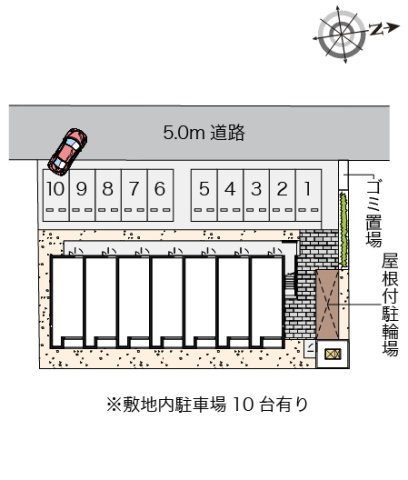 三木市志染町中自由が丘２丁目のアパートのその他