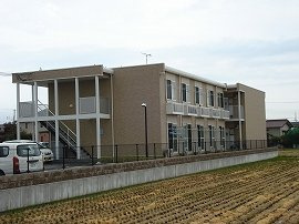 レオパレス友沢のバルコニー