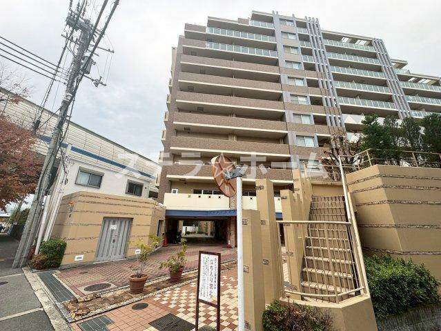 パレ千里壱号棟の外観|落ち着いた雰囲気の外観です