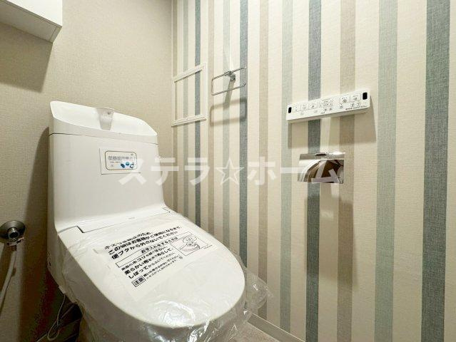 パレ千里壱号棟のトイレ|ゆったりとした空間のトイレです