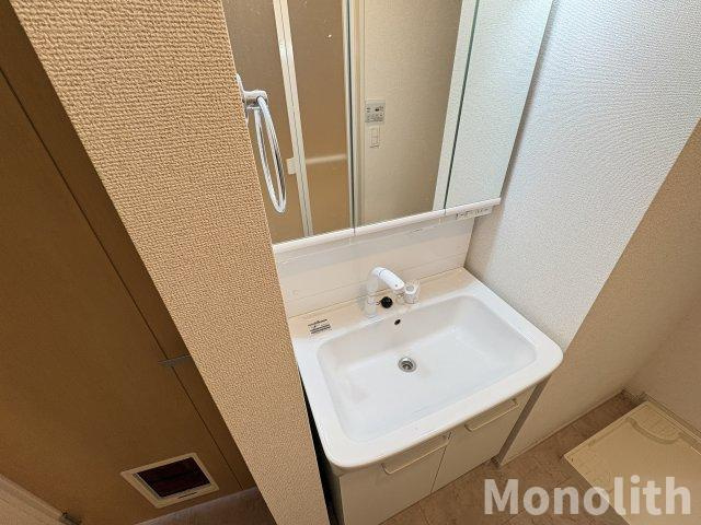 ゼクシー桜ヶ丘B棟の洗面所