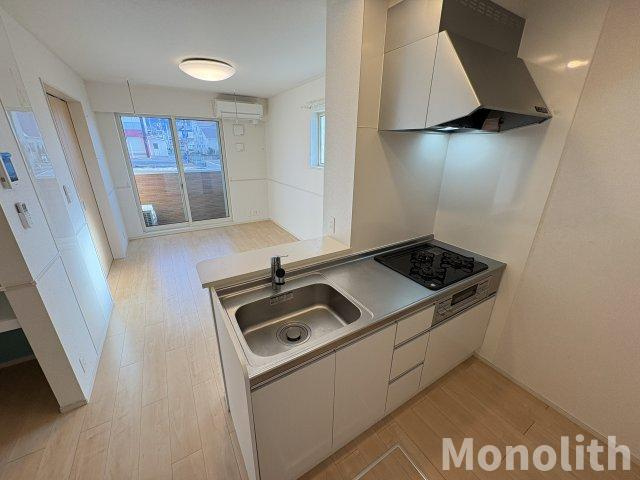 ゼクシー桜ヶ丘B棟のキッチン